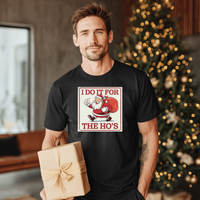 Load image into Gallery viewer, Santa Claus Themed Heavyweight Cotton T-Shirt – Classic Fit Casual Wear
