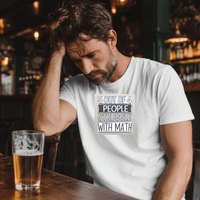 Load image into Gallery viewer, 5 Out of 4 Students Struggle with Math Heavyweight Cotton T-Shirt – Classic Fit
