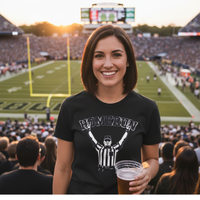 Load image into Gallery viewer, Homerun Referee Heavyweight Cotton T-Shirt – Classic Fit Casual Wear
