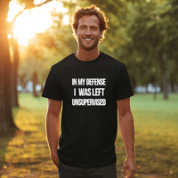 Load image into Gallery viewer, In My Defense – Heavyweight Cotton Classic Fit T-Shirt
