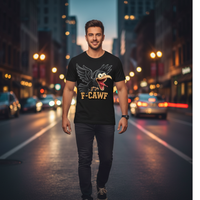 Load image into Gallery viewer, Funny Cropw T Shirt.
